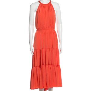 Salmon Orange Kobi Halperin Dress, Sz. 10
